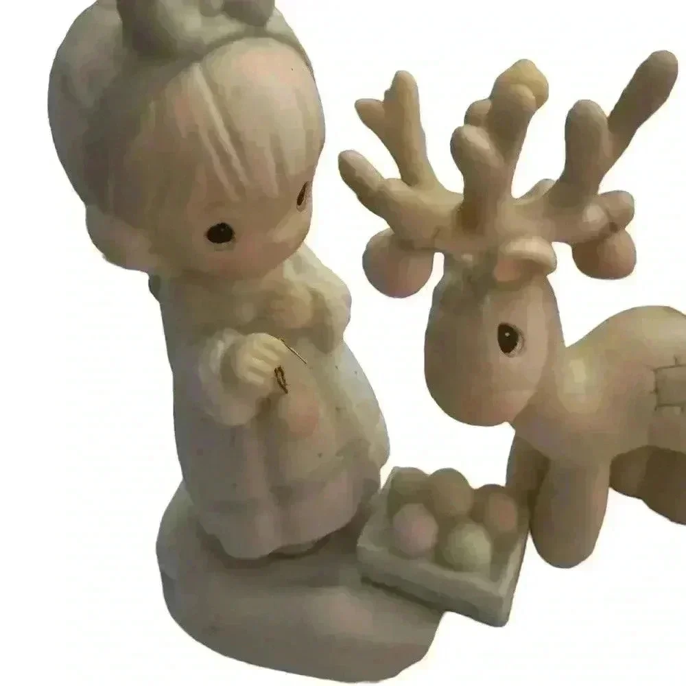 Vintage precious moments porcelain figurines